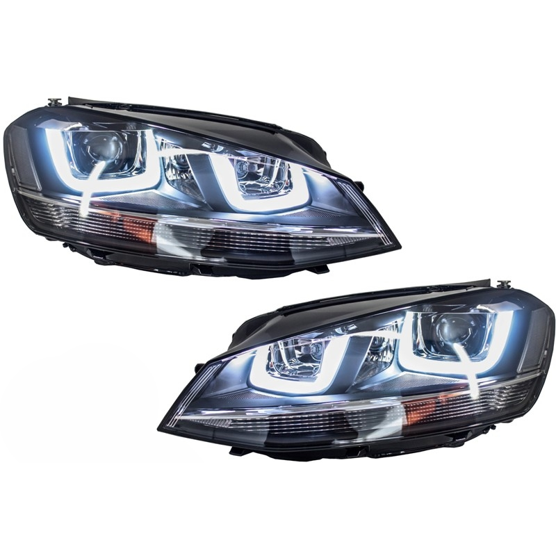 Phares LED Look R pour Volkswagen Golf 7 