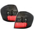 Luzes traseiras coloridas pretas para Mercedes ML W164 LED