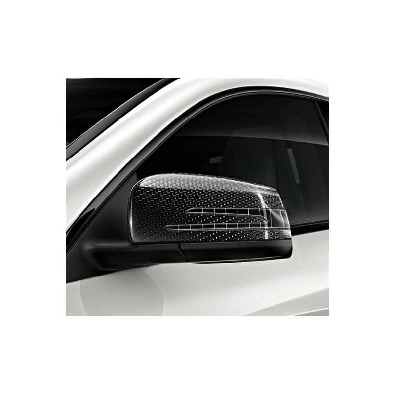 CUBIERTA DE ESPEJO RETROVISOR CON ASPECTO CARBONO DE MERCEDES 