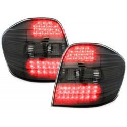 Luzes traseiras coloridas pretas para Mercedes ML W164 LED