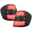 Luzes traseiras coloridas pretas para Mercedes ML W164 LED