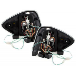 Luzes traseiras coloridas pretas para Mercedes ML W164 LED