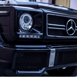 Diseño de faros delanteros Facelift Mercedes Clase G W463 1992-2006