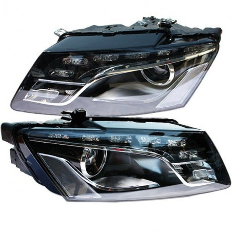 PHARES LED LOOK XENON POUR AUDI Q5 PHARES LED LOOK XENON POUR AUDI Q5