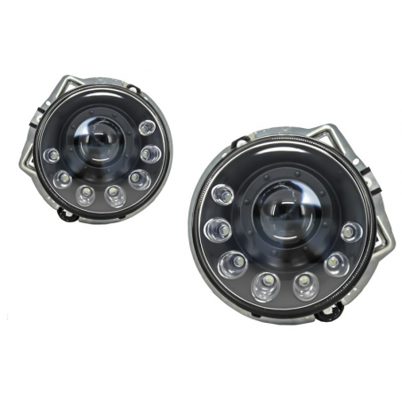 CHROM-LED-SCHEINWERFER FÜR G-KLASSE W463 CHROM-LED-SCHEINWERFER FÜR G-KLASSE W463