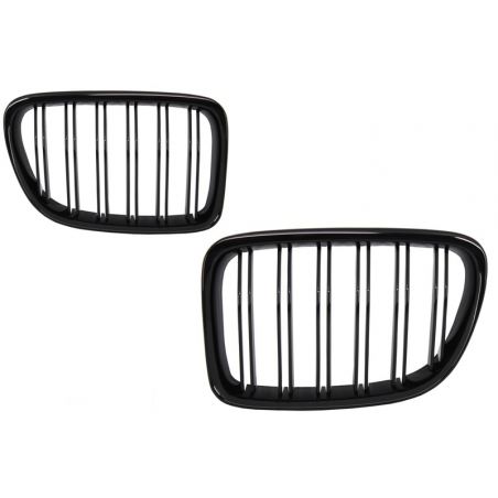 Griglie a doppio rene nero lucido per BMW X1 E84 Griglie a doppio rene nero lucido per BMW X1 E84
