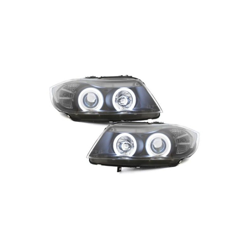 PHARES ANGEL EYES POUR BMW SERIE 3 E90 E91