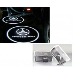 Due proiettori logo LED Pico per MERCEDES ML W164 