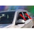 SCHWARZER WINDABWEISER FÜR AUDI Q5
