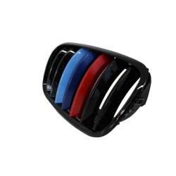 Rejillas laterales negras brillantes para BMW X5 X6
