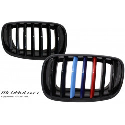Glänzend schwarze Kühlergrills für BMW X5 X6