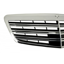 CHROM-GRILL AMG-LOOK S63 S65 FÜR MERCEDES S-KLASSE W221
