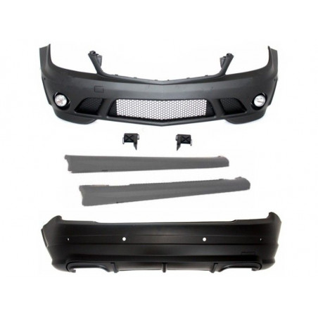 KIT CARROSSERIE LOOK AMG POUR MERCEDES CLASSE C W204 KIT CARROSSERIE LOOK AMG POUR MERCEDES CLASSE C W204
