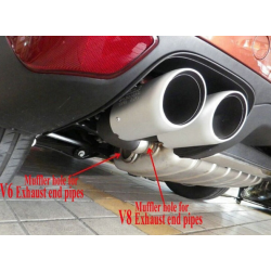 Auspuffblenden für Porsche Cayenne 