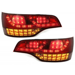 Luci posteriori a LED fumé rosse bianche Audi Q7 2005-2009