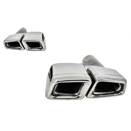 EMBOUTS D'ECHAPPEMENTS LOOK AMG POUR MERCEDES CLASSE S EMBOUTS D'ECHAPPEMENTS LOOK AMG POUR MERCEDES CLASSE S