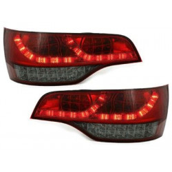 Luci posteriori a LED fumé rosse bianche Audi Q7 2005-2009