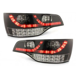 LED preto Luzes traseiras Audi Q7 2005-2009