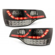 LED preto Luzes traseiras Audi Q7 2005-2009