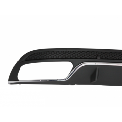 DIFFUSER + UITLAAT LOOK C63 VOOR MERCEDES C-KLASSE W205