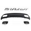 DIFFUSEUR + ECHAPPEMENT LOOK C63 POUR MERCEDES CLASSE C W205