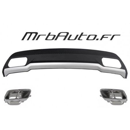DIFFUSEUR + ECHAPPEMENT LOOK A45 POUR MERCEDES CLASSE A W176 DIFFUSEUR + ECHAPPEMENT LOOK A45 POUR MERCEDES CLASSE A W176