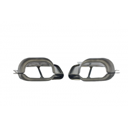 DIFFUSEUR + ECHAPPEMENT LOOK CLA45 POUR MERCEDES CLA W117