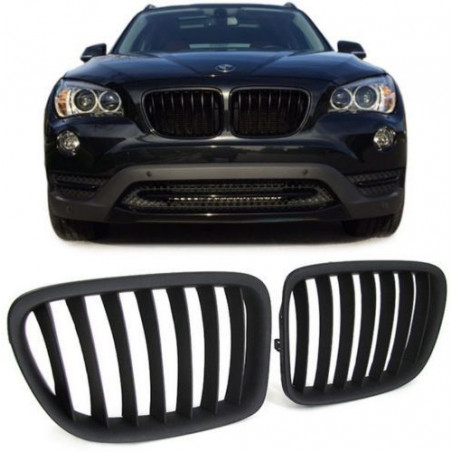 Zwarte grille roosters voor Bmw X1 E84