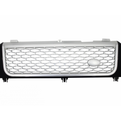 Calandre Noir/Silver pour Range Rover L322 Vogue