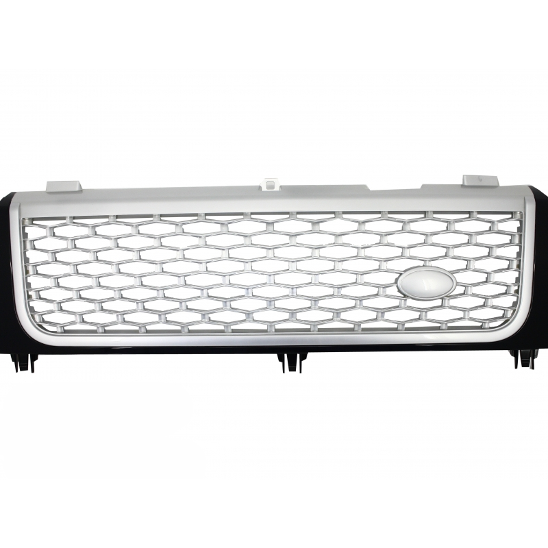 Calandre Noir/Silver pour Range Rover L322 Vogue