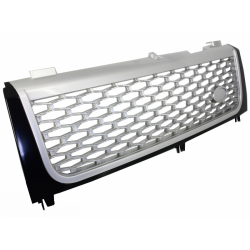 Calandre Noir/Silver pour Range Rover L322 Vogue