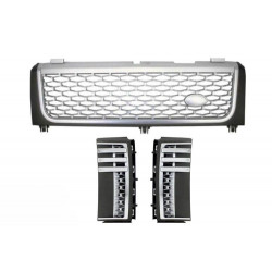 Pack Calandre Argent / Gris pour Range Rover Vogue look Autobiography