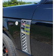 Silber/graues Kühlergrillpaket für den Range Rover Vogue im Autobiography-Look Silber/graues Kühlergrillpaket für den Range Rover Vogue im Autobiography-Look