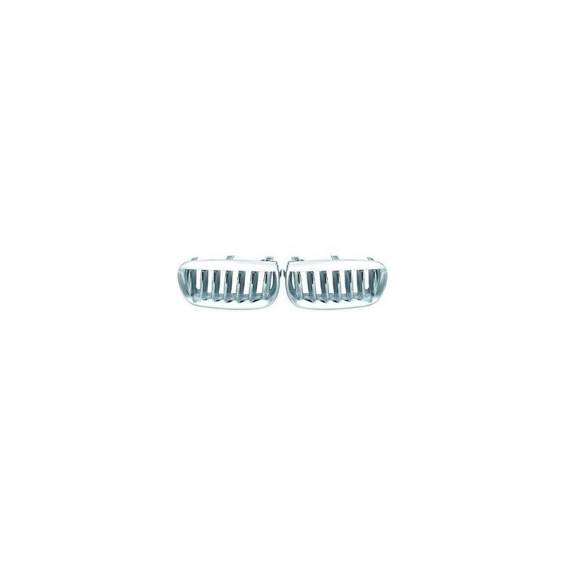 BMW X3 E83 FRONT GRILLES - Chroom