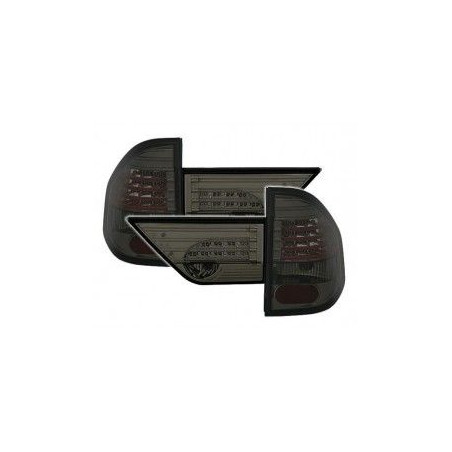 Zwarte LED-achterlichten voor BMW X3 E83 Zwarte LED-achterlichten voor BMW X3 E83