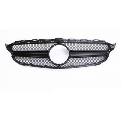 CALANDRE LOOK AMG BLACK POUR MERCEDES CLASSE C W205