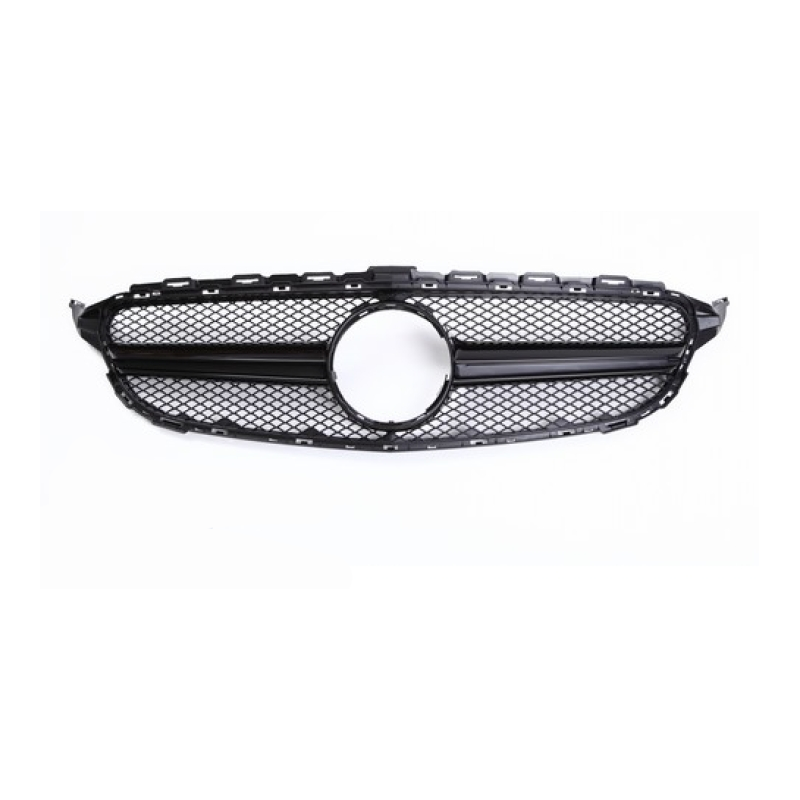 AMG-LOOK SCHWARZER KÜHLERGRILL FÜR MERCEDES C-KLASSE W205