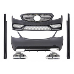 KIT CARROSSERIE C63 AMG POUR MERCEDES CLASSE C W205