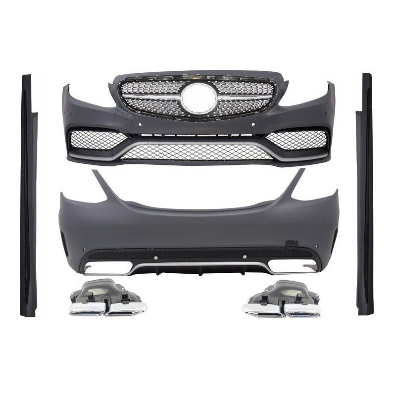KIT CARROSSERIE C63 AMG POUR MERCEDES CLASSE C W205