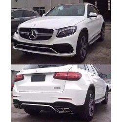 PARE-CHOCS AVANT LOOK AMG POUR MERCEDES GLC X253