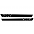 MATTE VINYL STICKER AMG LOOK VOOR MERCEDES G-KLASSE W463 MATTE VINYL STICKER AMG LOOK VOOR MERCEDES G-KLASSE W463