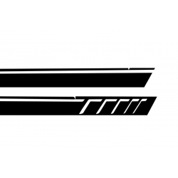 MATTIERTER VINYL-AUFKLEBER AMG-LOOK FÜR MERCEDES G-KLASSE W463