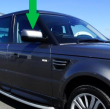 RÜCKSPIEGELABDECKUNG AUS MATTEM CHROM FÜR RANGE ROVER SPORT