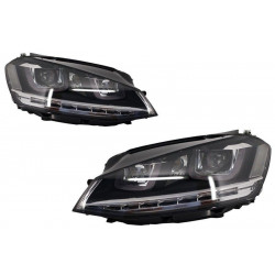 Phares LED Look R pour Volkswagen Golf 7 