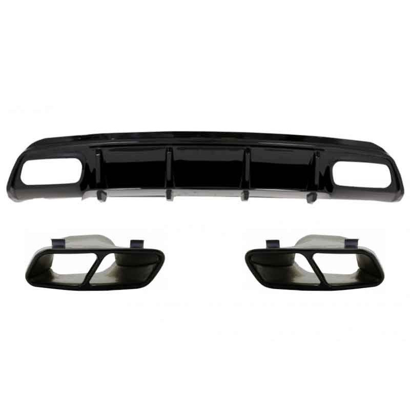 DIFFUSER + UITLAATLOOK A45 VOOR MERCEDES A-KLASSE W176