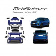 COMPLETE SVR LOOK BODY KIT VOOR RANGE ROVER SPORT L494