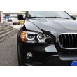 PHARES NOIR XENON LED LOOK FACELIFT POUR BMW X5 E70