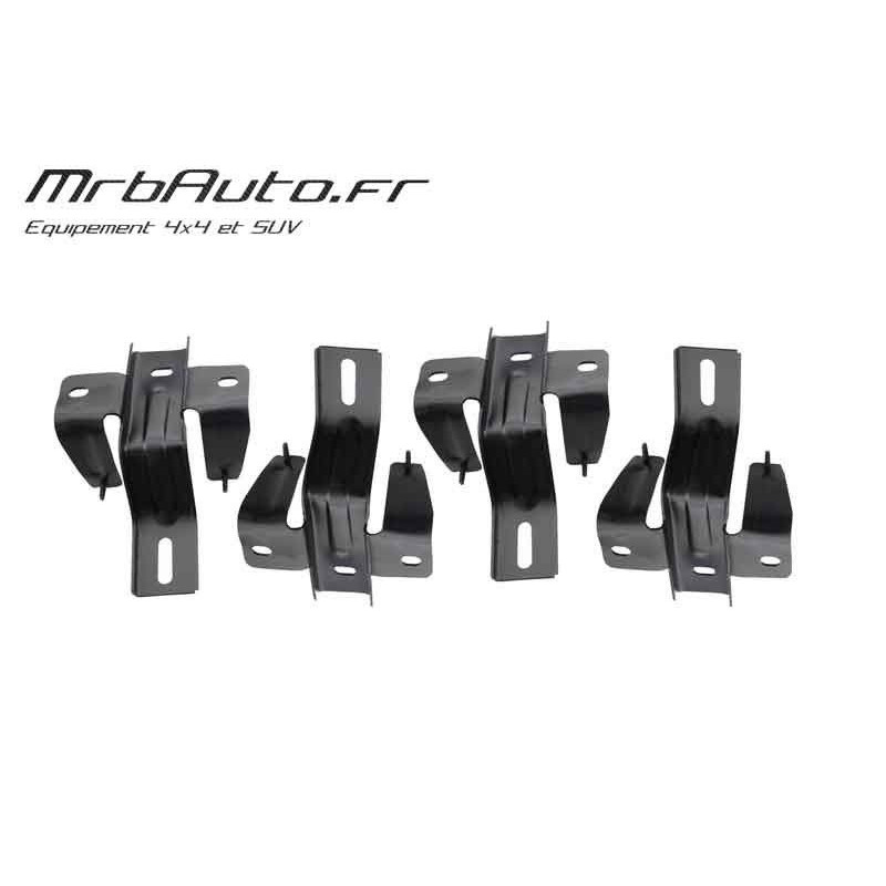 Marchepieds Latéraux Tubes Pour Jeep Grand Cherokee 2005-2010 - Paire Complète
