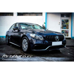 CALANDRE GTR BLACK POUR MERCEDES CLASSE C W205