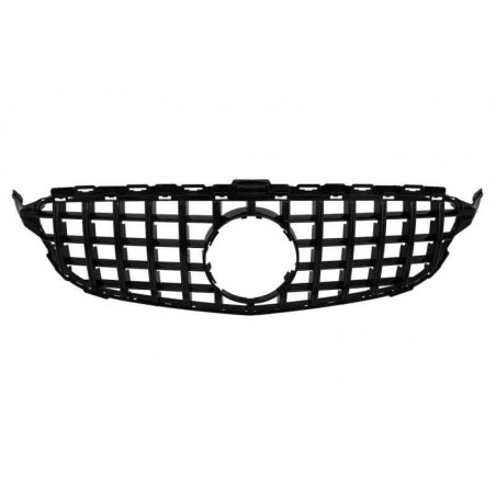 CALANDRE GTR BLACK POUR MERCEDES CLASSE C W205 CALANDRE GTR BLACK POUR MERCEDES CLASSE C W205